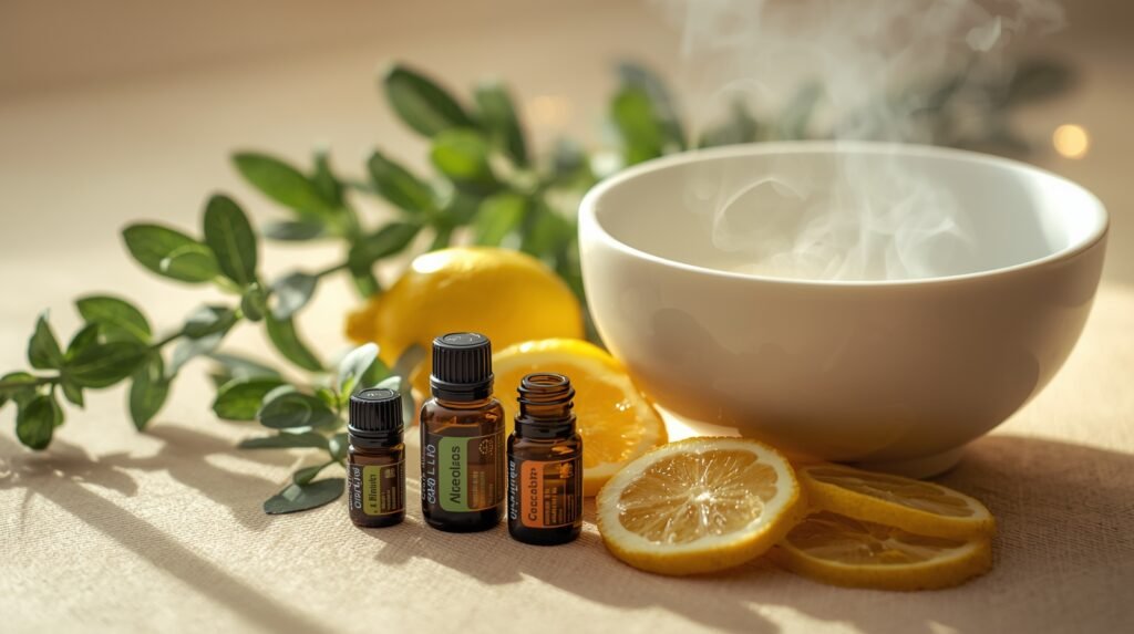 grippe huile essentielle