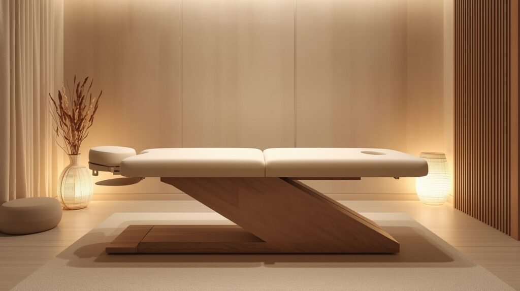 Table de massage pour femme enceinte