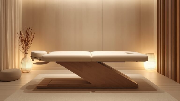 Table de massage pour femme enceinte