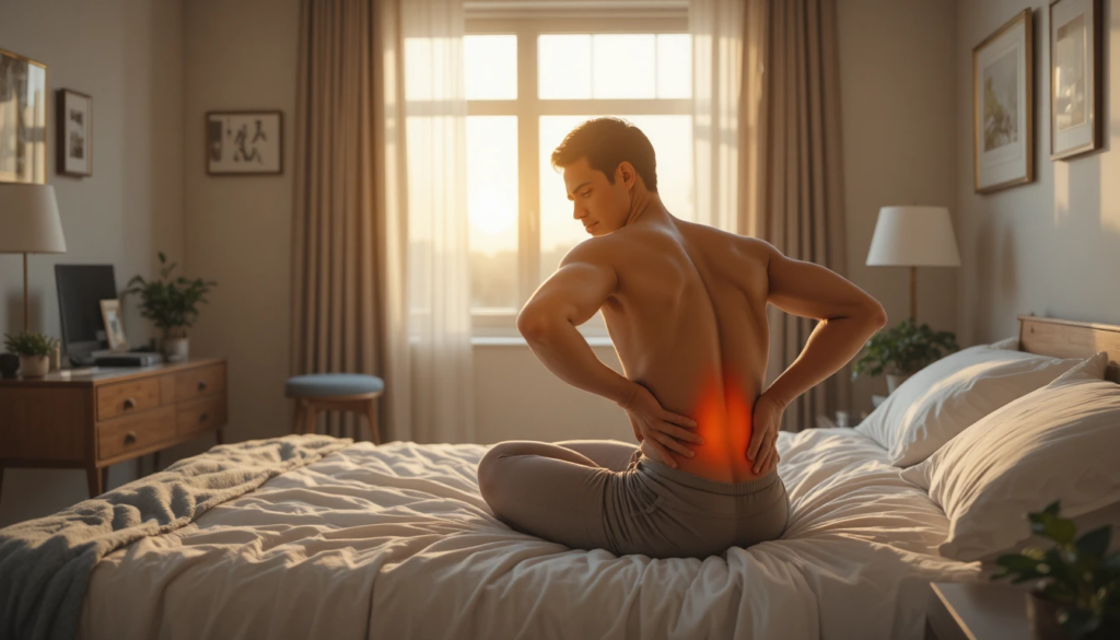 Mal au dos au réveil