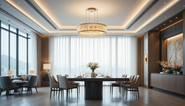 Plafonnier salle à mange