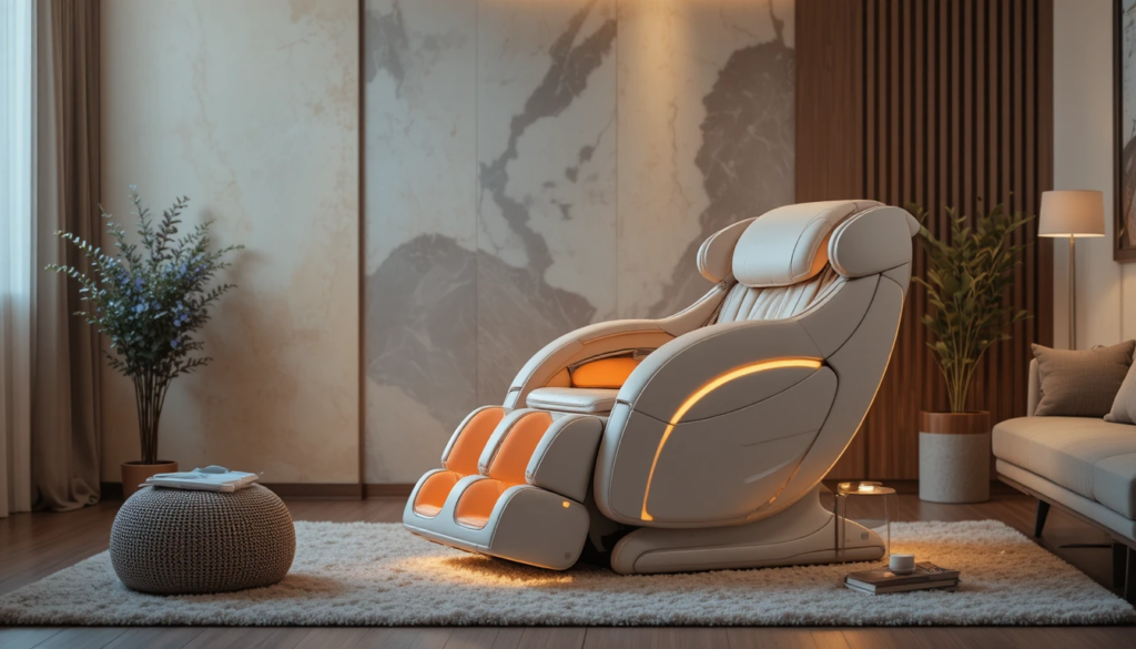 fauteuil de massage chauffant