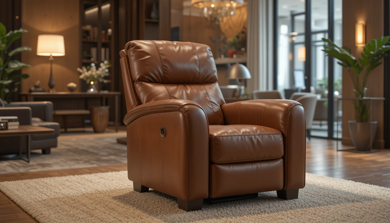 fauteuil cuir relax