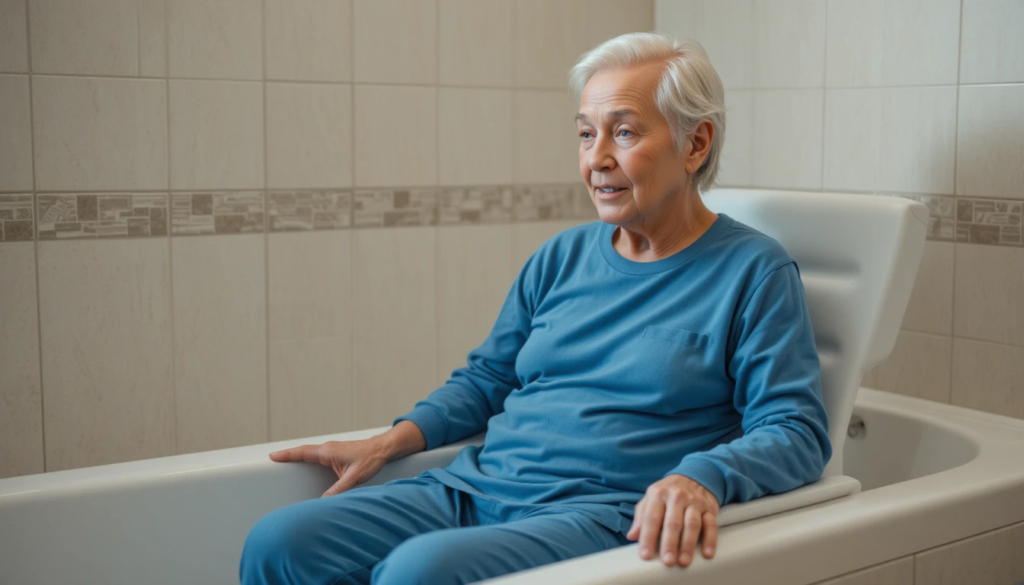 siege pour baignoire personnes agees