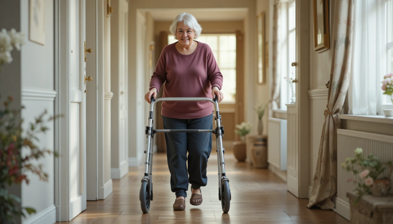 déambulateur 2 roues